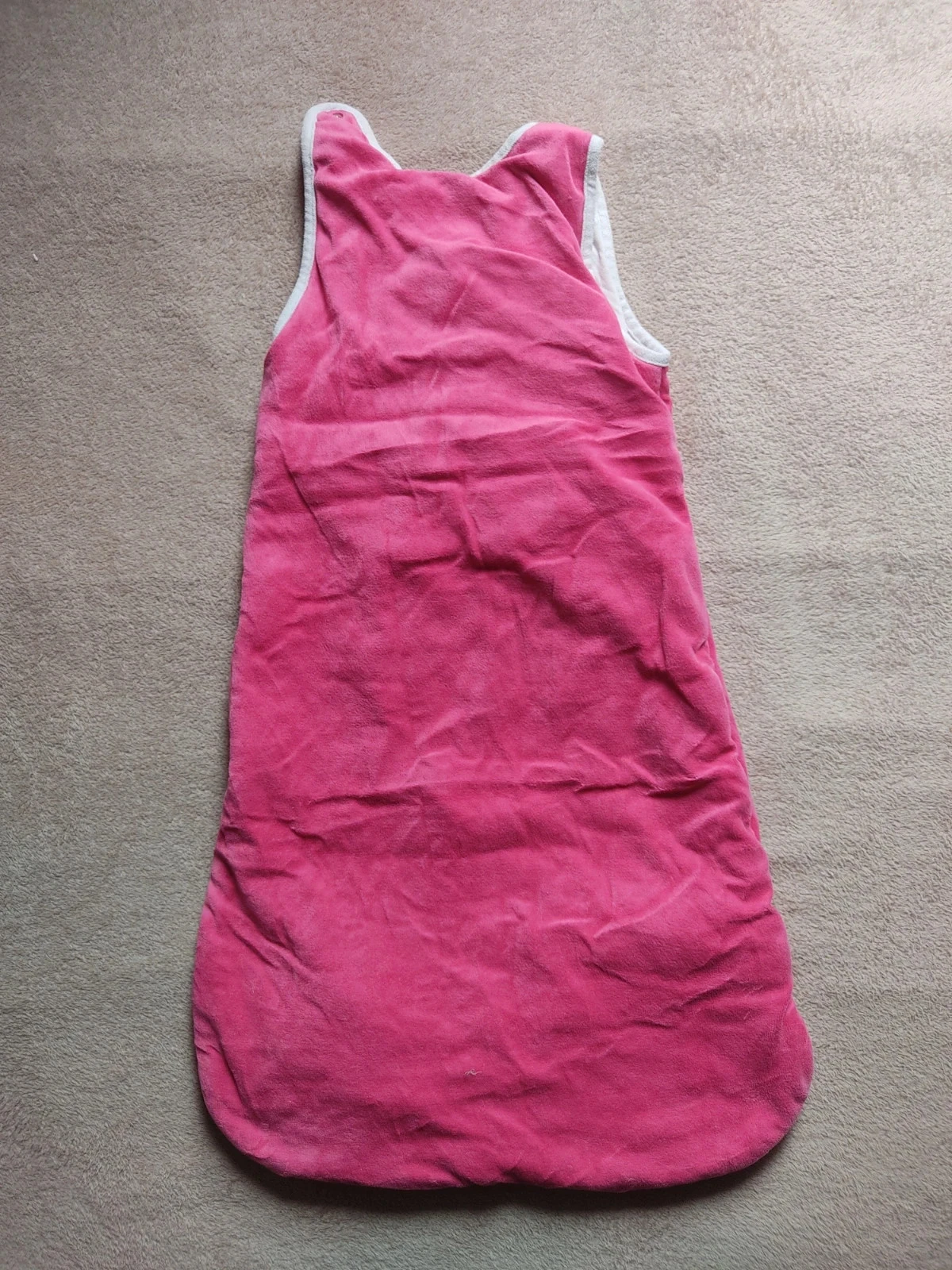 Pink velvet Kitchoun sleeping bag/swaddle - Size 6-24 months - Very good overall condition – photo 10